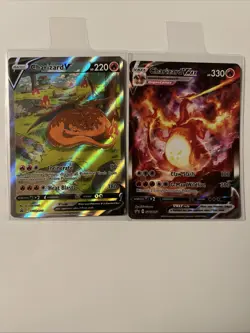 Charizard VMAX SWSH261 / Charizard V Swsh260 Promos Holo Card NM Condition - Image 1