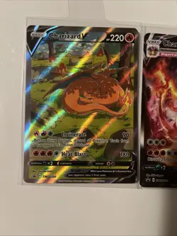 Charizard VMAX SWSH261 / Charizard V Swsh260 Promos Holo Card NM Condition - Image 2