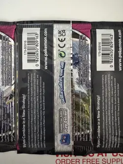 Three Packs Of Fusion Strike Pokemon Tcg Cards Unopened Brand New - Image 4