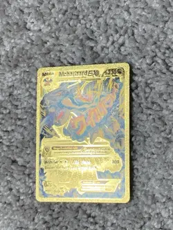 Pokemon MCharizard EX HP230 Misprint Error Card OC Gold Foil Fan Art Card - Image 2
