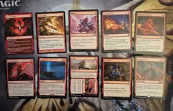 MtG bundle 110 x mixed cards, mixed sets, all colours + artifacts LP - Image 3