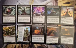 MtG bundle 110 x mixed cards, mixed sets, all colours + artifacts LP - Image 5