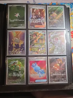 Pokemon Card Lot Binder V/VMAX Modern IR SIR Hits Ex 180 Cards NM 1 Graded CGC - Image 1