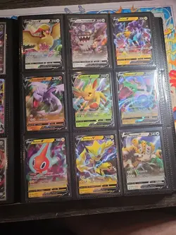 Pokemon Card Lot Binder V/VMAX Modern IR SIR Hits Ex 180 Cards NM 1 Graded CGC - Image 3