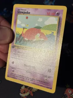 Pokemon Cards Slowpoke 62/82 Team Rocket FIRST EDITION - (NM) - Image 3