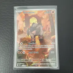 Terrakion 135/086 Rare Pokemon Card White Flare NM/M Condition US Seller English - Image 1