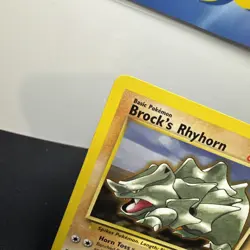 Pokemon Cards - Gym Heroes - Brock’s Rhyhorn 22/132 - NM - Image 2