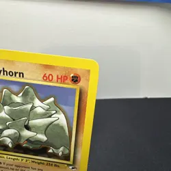 Pokemon Cards - Gym Heroes - Brock’s Rhyhorn 22/132 - NM - Image 3