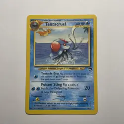 Tentacruel 10/18 Southern Islands Regular Pokemon TCG Card Non-Holo - Image 1
