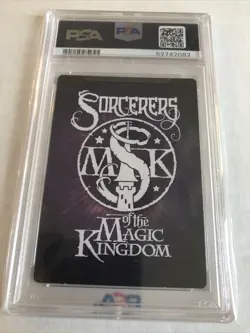 2012 Sorcerers of the Magic Kingdom Trading Cards Mowgli's Swinging Vine PSA 10 - Image 3