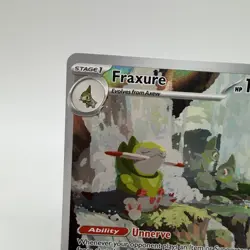 Pokemon Card Fraxure 077/064 Shrouded Fable Illustration Rare - Image 2
