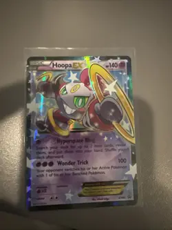Pokemon TCG Hoopa-EX XY XY85 Holo Promo Card Near Mint Condition - Image 1