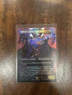 Golbez Crystal Collector Borderless Foil Card 0395 Magic the Gathering - Image 1