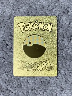 Pokemon Mewtwo GX HP300 Recover - Psywave Slash Gold Foil Fan Art Card - Image 2