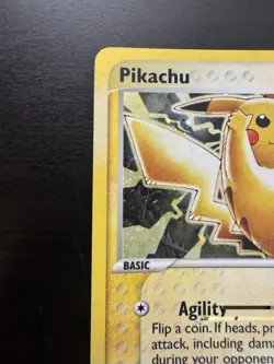 Pikachu 012 Holo EX Series Collector’s Tin Black Star Promo Pokemon Card MP - Image 2