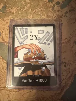 Special DON! Card 2Y DP-08 One Piece Legacy of the Master Promo Foil NM English - Image 1