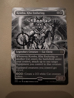 MTG - Kemba, Kha Enduring Borderless Manga - Phyrexia: All Will Be One - NM - Image 1
