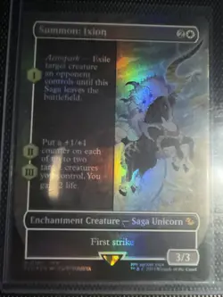 Summon: Ixion (Borderless) Commander: Final Fantasy Foil - Image 1