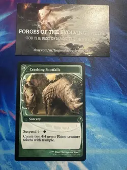 Crashing Footfalls - Future Sight Mystery Booster 2 MB2 MTG - Image 1