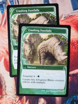 Crashing Footfalls (Future Sight) Mystery Booster 2 Magic Gathering MTG MB2 - Image 2