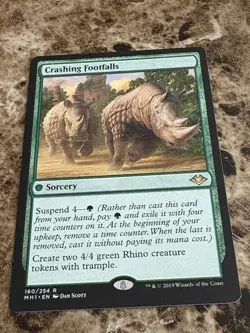 CRASHING FOOTFALLS Magic MTG Modern Horizons - Image 1