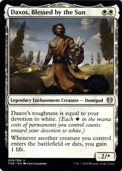 Daxos, Blessed By The Sun NM/M* Theros Beyond Death 009/254 mtg -UnltdCards - Image 1
