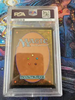 MTG Magic Sliver Queen 1998 Stronghold PSA NM 7 Reserve List English - Image 2