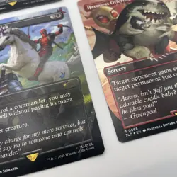 Secret Lair x Marvel's Deadpool-Opened-Damaged-Non-Foil & Foil Harmless Offering - Image 4