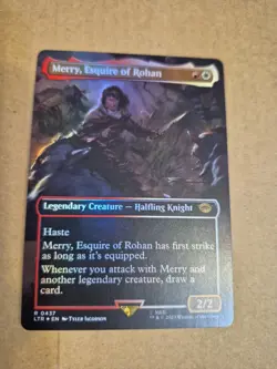 Merry, Esquire of Rohan (Borderless) Universes Beyond: the Lord of the Rings:... - Image 1