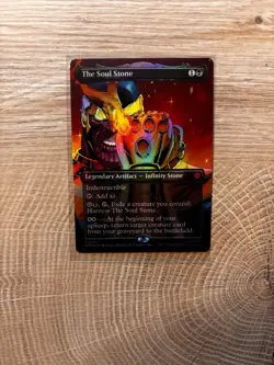 MTG The Soul Stone (Borderless Foil) Marvel's Spider-Man Foil - Pack Fresh - Image 1