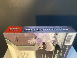 Pokemon TCG: Houndstone ex Box Jumbo Promo + 4 Booster Packs New - Image 3