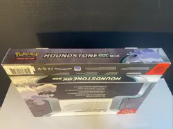 Pokemon TCG: Houndstone ex Box Jumbo Promo + 4 Booster Packs New - Image 5