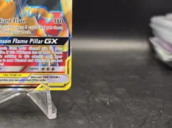 Pokemon TCG Charizard & Braixen GX 212/236 Tag Team Cosmic Eclipse Full Art NM - Image 5