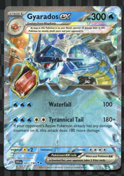 Gyarados ex #45/198 Double Rare Pokemon TCG English NM Scarlet & Violet - Image 1
