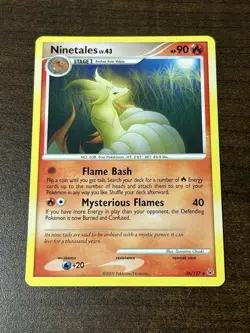 Ninetales 36/127 - Pokemon TCG - 2009 Pokemon Platinum - Image 3