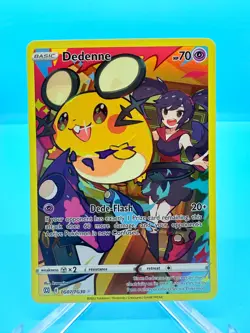 Dedenne TG07/NM - Pokemon Brilliant Stars - Trainer Gallery Full-Art Psychic-Typ - Image 1