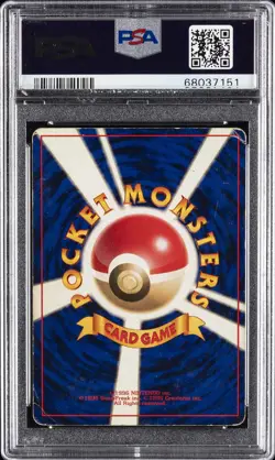 1996 POKEMON BASE SET JAPANESE NO RARITY SYMBOL #34 NIDOKING-HOLO PSA 3 - Image 2