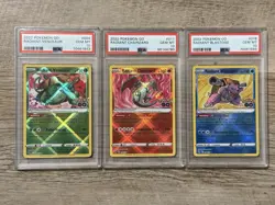 PSA 10 Radiant Set Big 3: Venasaur, Charizard, Blastoise, Holographic Pokemon Go - Image 1