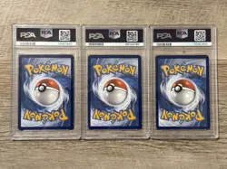PSA 10 Radiant Set Big 3: Venasaur, Charizard, Blastoise, Holographic Pokemon Go - Image 2