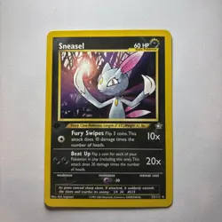 Pokemon Sneasel 25/111 Neo Genesis Regular -Vintage-Mint - Image 1
