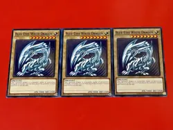 3x Blue-Eyes White Dragon | SDK Art | LDK2-ENK01 | NM | Common | Yu-Gi-Oh! - Image 1