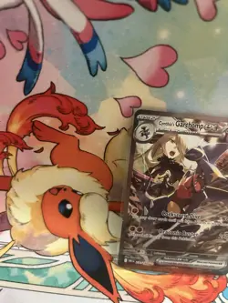 Pokemon TCG Cynthia's Garchomp EX Holo Card 232/182 Sv10: Destined Rivals - Image 2