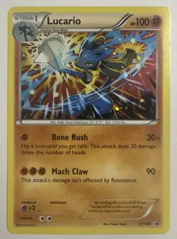 Lucario XY140 XY Promos 2016 Promo Holo Rare Holofoil Pokemon TCG Card - NM - Image 1