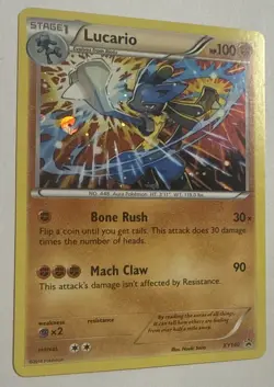 Lucario XY140 XY Promos 2016 Promo Holo Rare Holofoil Pokemon TCG Card - NM - Image 2
