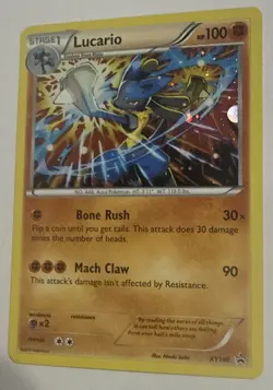 Lucario XY140 XY Promos 2016 Promo Holo Rare Holofoil Pokemon TCG Card - NM - Image 3