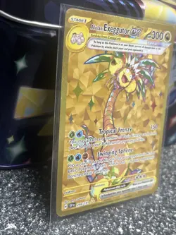 Alolan Exeggutor ex 248/191 GOLD Hyper Rare SV Surging Sparks Pokemon Card MINT - Image 2