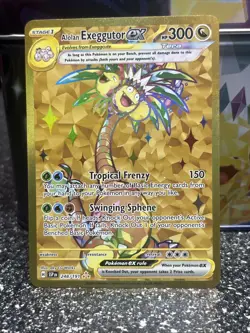 Alolan Exeggutor ex 248/191 GOLD Hyper Rare SV Surging Sparks Pokemon Card MINT - Image 5