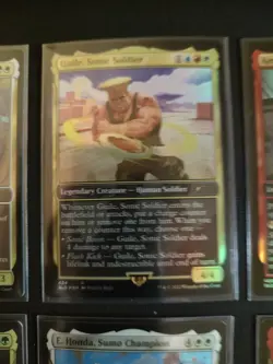 Magic Secret Lair Drop Series X Street Fighter. 8 Cards Plus Sealed Bonus Card - Image 4