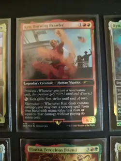 Magic Secret Lair Drop Series X Street Fighter. 8 Cards Plus Sealed Bonus Card - Image 5