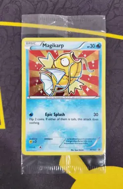 XY143 - Holo Shiny Magikarp Black Star Promo Card, Sealed, Mint Condition - Image 1